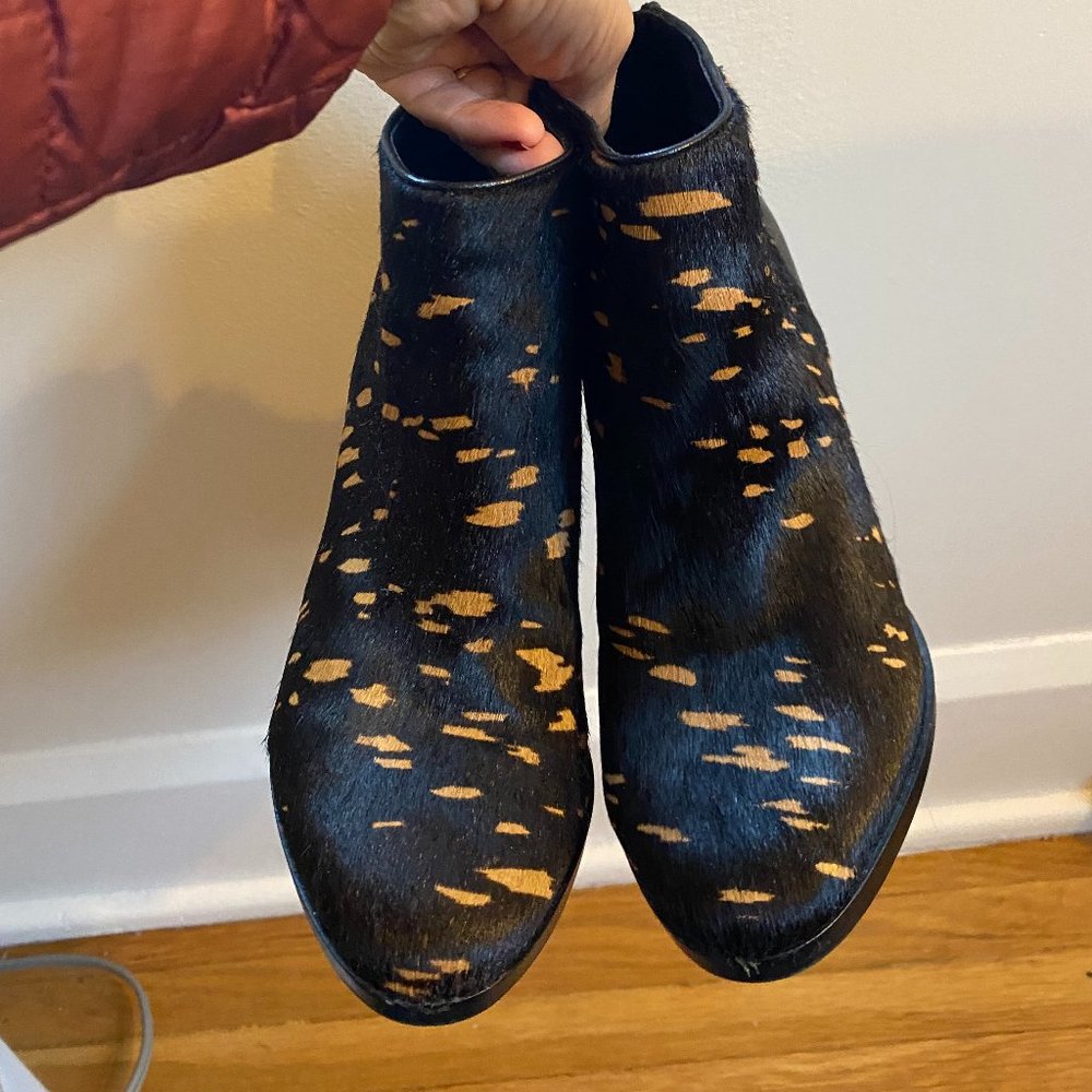 Cole Haan Leopard Print Boots